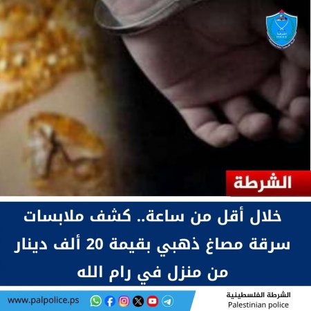 ملابسات سرقة مصاغ ذهبي من داخل منزل