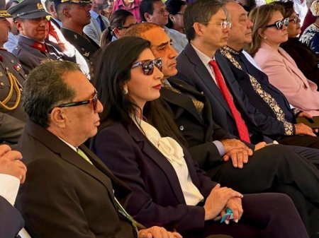 سعادة الدكتورة رينا حناوي فتوح، سفيرة دولة فلسطين تشارك في مراسم وضع أكاليل الزهور بمناسبة استقلال نيكاراغوا