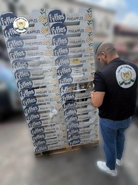 ضبط قرابة 1700 كغم فاكهة غير صالحة للاستهلاك في جنين