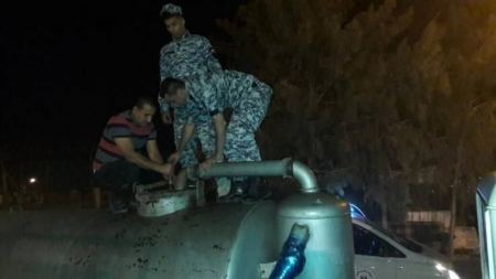 ضبط 7000 لتر سولار مهرب في نابلس