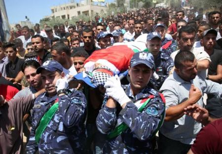تأبين للشهيدين الجاغوب والطرايرة في نابلس