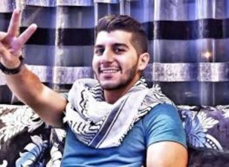 الفنان الفلسطيني هيثم خلايلي يحتفل بولادة شقيقته وشارك جمهوره الفرحه بصوره له مع اخته والرضيع ،، شاهد