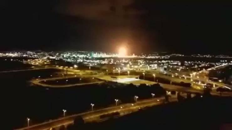 انفجار يهز مصفاة البترول في مدينة حيفا