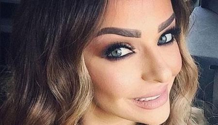 شاهد بالصور كيف احتفلت زين كرزون بالافراج عنها 