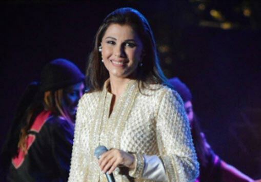 السيدة ماجدة الرومي تتعرض لحادث يؤدي الى كسر قدمها