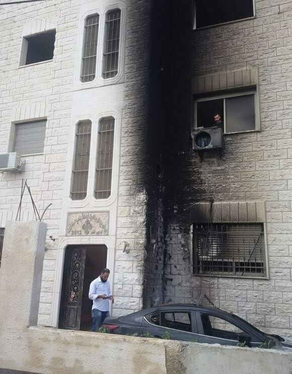 الشرطة تكشف ملابسات حرق مركبة وسكن للطلبة في بلدة الزبابدة قضاء جنين