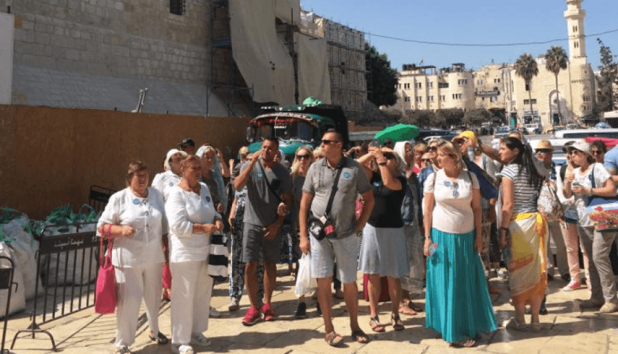 حركة سياحية نشطة تشهدها بيت لحم