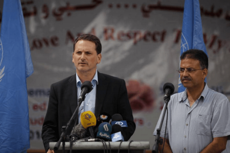 مفوض أونروا: مستعدون للتعاون مع حكومة الوفاق