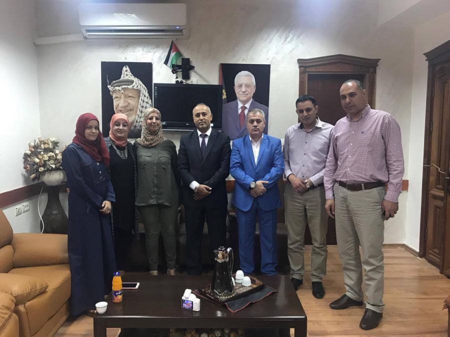 نائب المحافظ يلتقي وفدا من جهاز الأمن الوقائي وبحث التعاون المشترك في تنفيذ برامج تدريبية
