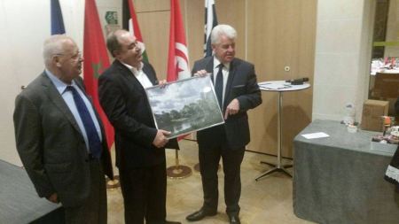 محافظ جنين يبحث مع رئيس مقاطعة لوار أتلنتيك الفرنسية التعاون في عدة مجالات