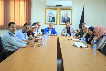 لجنة العلاقات العامة في الاجهزة الامنية والمحافظة تضع برنامج عمل لشهر تشرين ثاني وترتب لزيارة محافظة الخليل