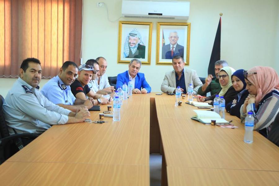 لجنة العلاقات العامة في الاجهزة الامنية والمحافظة تضع برنامج عمل لشهر تشرين ثاني وترتب لزيارة محافظة الخليل
