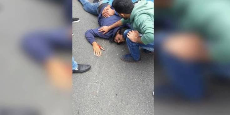 اصابة مواطن برصاص الاحتلال شمال غرب رام الله بدعوى الدهس