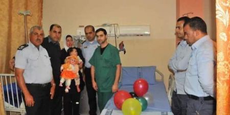 الشرطة تساعد في انقاذ حياة طفله بطوباس