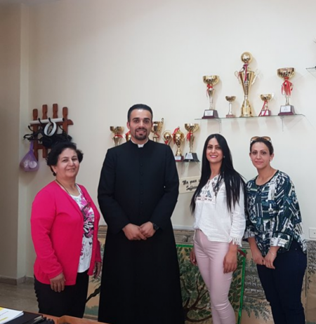 بلدية الزبابدة والإغاثة الطبية ومدرسة البطريركية اللاتينيه ينفذان نشاط تثقيفي توعوي الزواج المبكر والأقارب