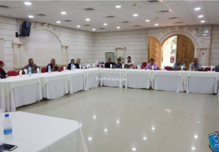 الشرطة تشارك في دورة حول حقوق الانسان وسلامة الاجراءات القانونية والجزائية في جنين