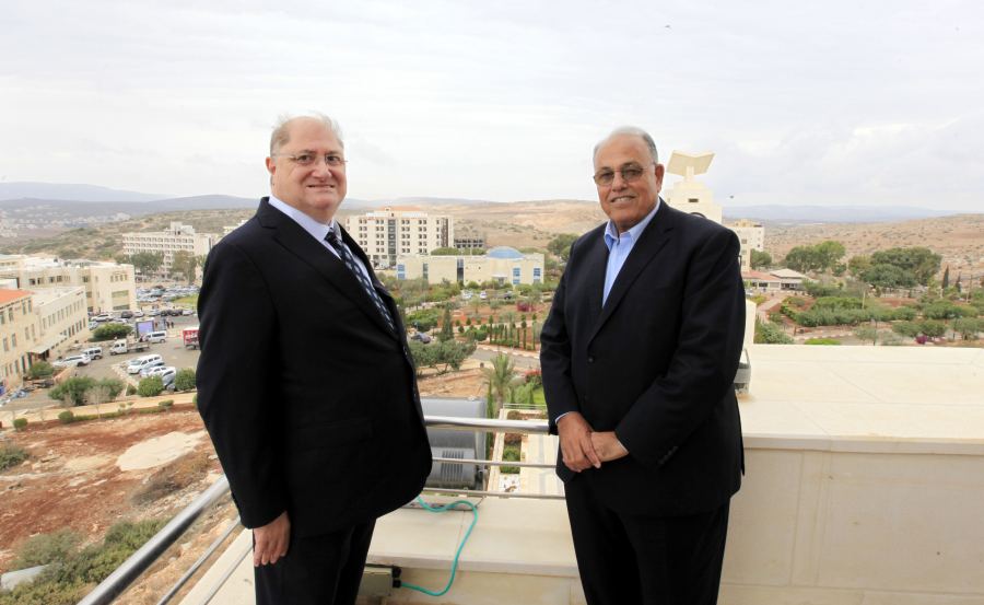  الجامعة العربية الامريكية تستقبل السيد سهيل الصباغ