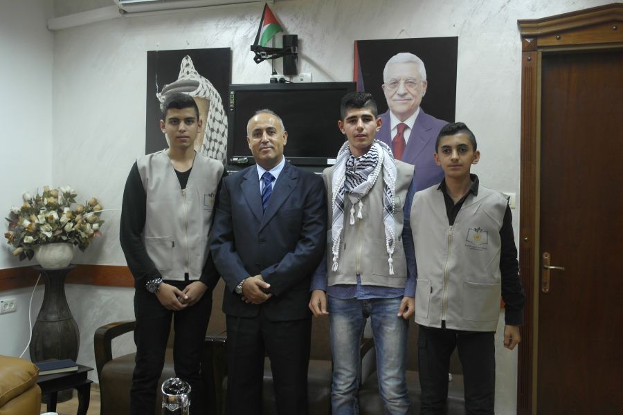 نائب المحافظ يستقبل البرلمان الطلابي في مدرسة سيريس للبنين