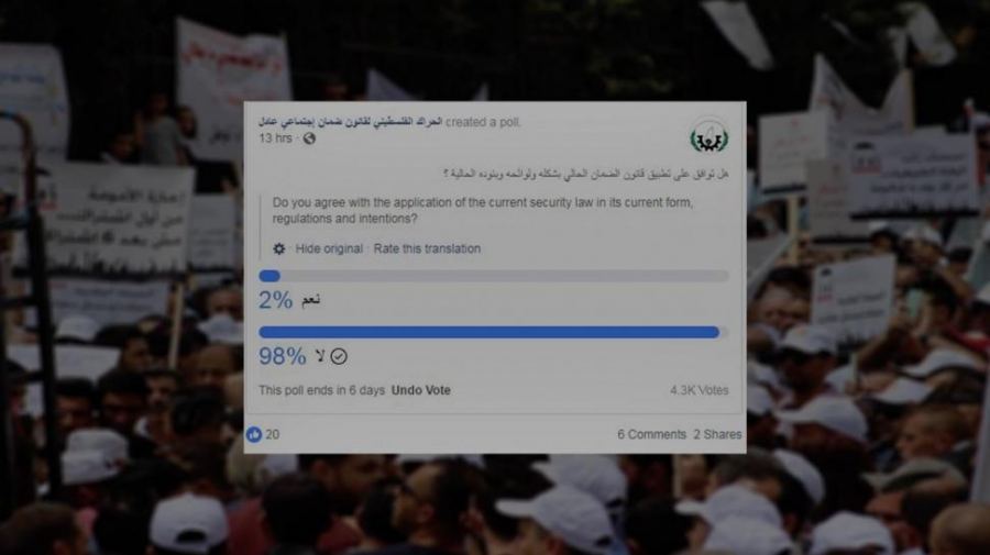 دائرة الرفض الشعبي لقانون الضمان الاجتماعي آخذة في الاتساع