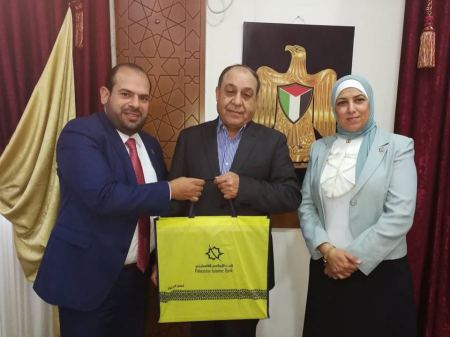  محافظ جنين يبحث التعاون المشترك مع البنك الاسلامي الفلسطيني