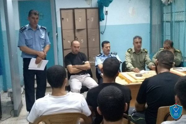 الشرطة تنظم محاضرة تثقيف صحي لنزلاء مركز الاصلاح والتاهيل في جنين