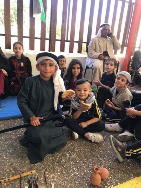  احياء يوم التراث الفلسطيني في مدرسة البطريركية اللاتينية عين عريك