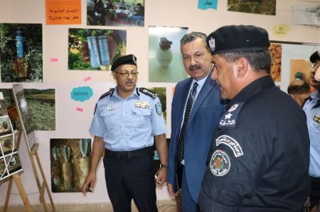  الشرطة تفتتح معرض الصور للاجسام المبشوهة في رام الله