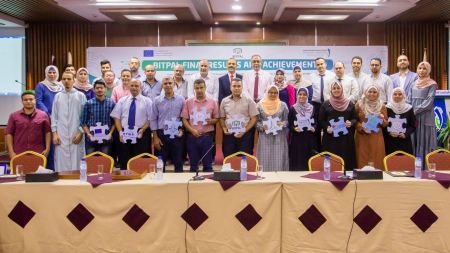 الكلية الجامعية للعلوم التطبيقية تحتفي باختتام أعمال مشروع BITPAL الممول من الاتحاد الأوروبي Erasmus+