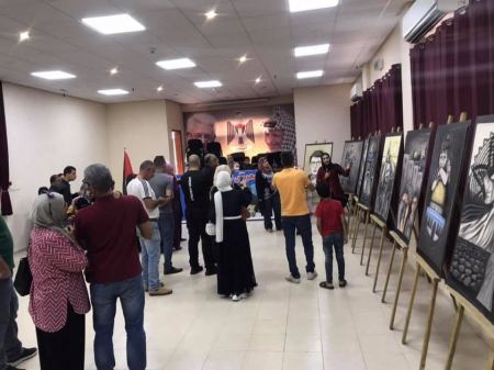 جنين: افتتاح معرض للفنانة التشكيلية ميسون سباعنة