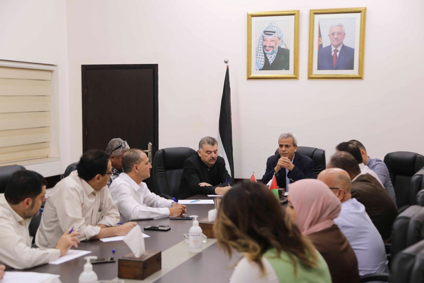 قلقيلية:اجتماع لمناقشة اليات انشاء المنطقة الحرفية الصناعية في المحافظة 