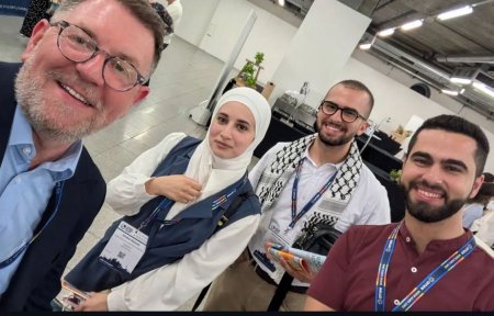 طالبة الطب البشري في الجامعة العربية الأمريكية شهد ملوح تشارك في مؤتمر دولي في سويسرا