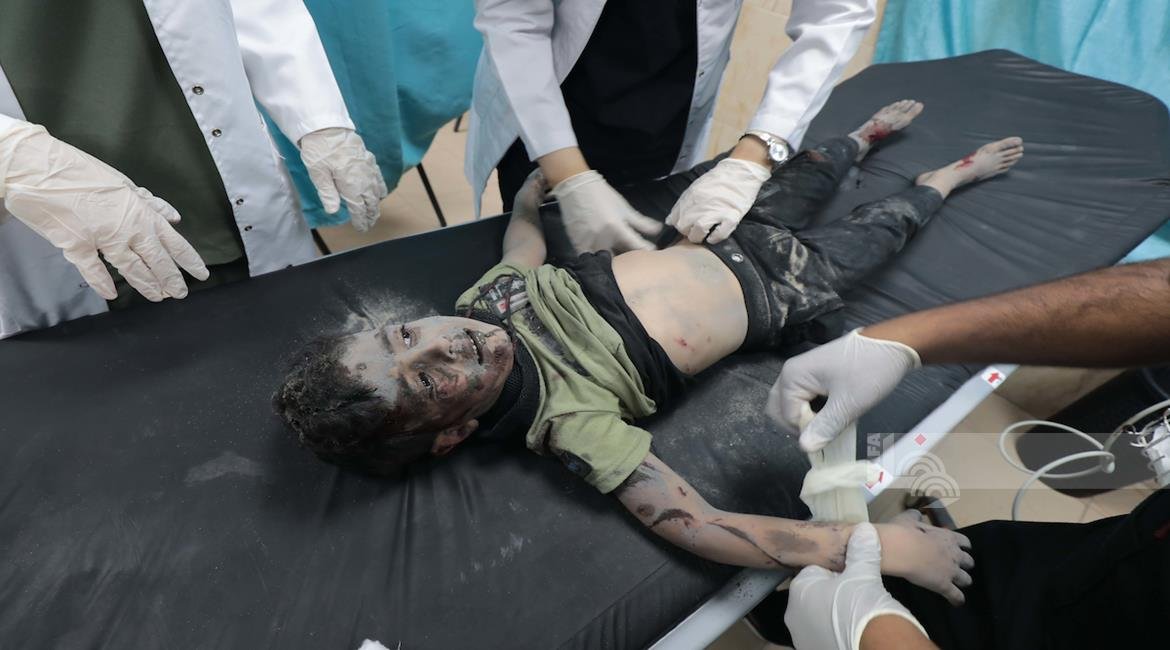 استشهاد 5 أطفال بقصف للاحتلال على مخيم الشاطئ 