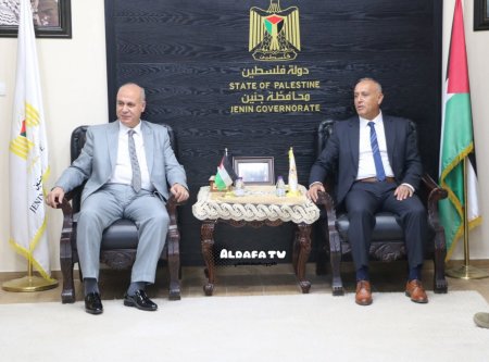 جنين زيارة وزير الثقافة الى محافظة جنين