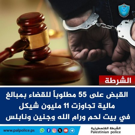 القبض على مطلوبين للقضاء 