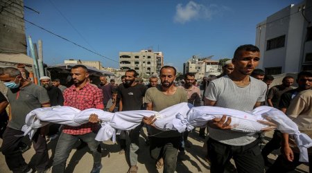 ١٠ شهداء منذ الصباح: شهداء ومصابون بقصف للاحتلال على مخيم النصيرات