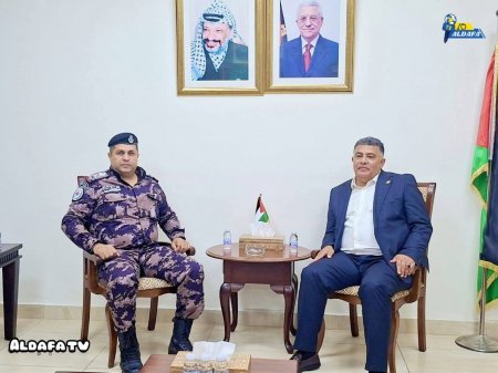 مدير عام الدفاع المدني يلتقي عطوفة محافظ محافظة نابلس