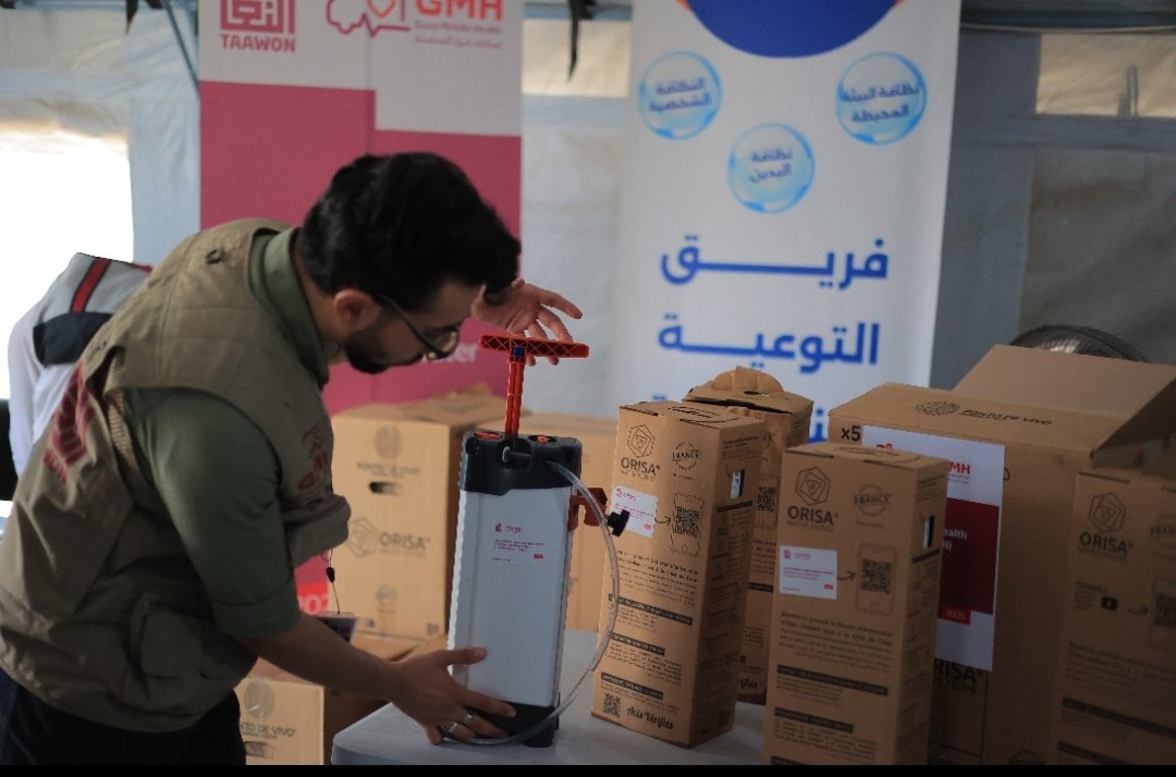 التعاون توزع فلاتر مياه على 195 أسرة في غزة لحماية الفئات الأكثر عرضة للمخاطر الصحية