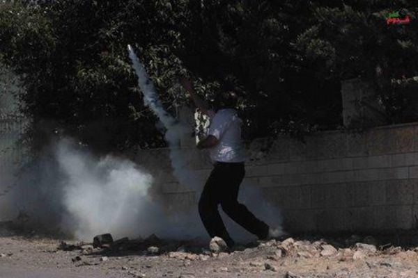 اصابة 3 متظاهرين بجروح واعتقال رابع في كفر قدوم