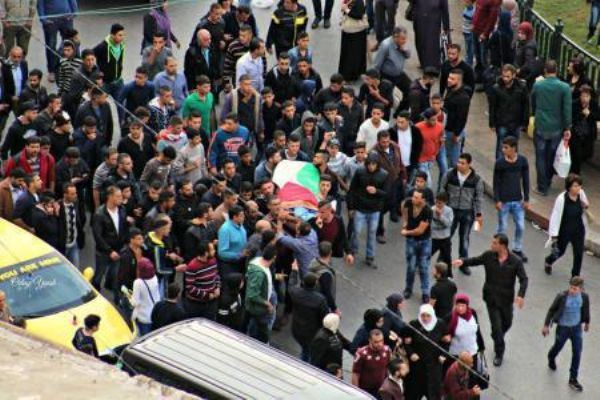 تشيع جثمان المواطنة هيلدا الاسطة في نابلس