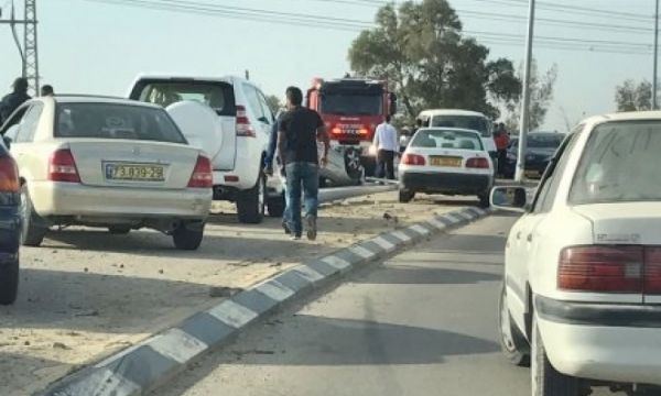 8 اصابات في حادث سير مروع