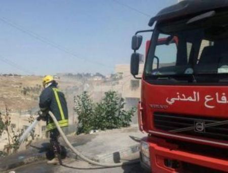 الدفاع المدني يعلن السيطرة على كافة الحرائق الكبيرة في الضفة