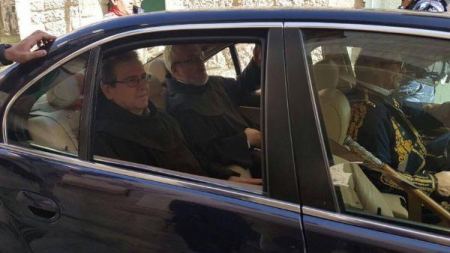 حارس الاراضي المقدسة يزور بيت لحم استعدادا لاحتفالات الميلاد