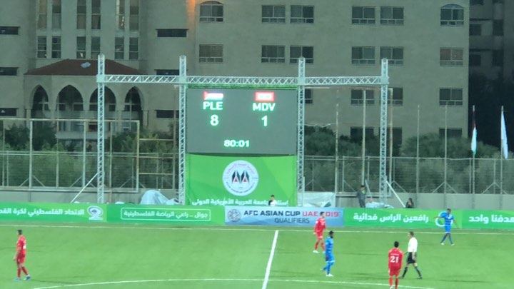 منتخبنا الوطني يواصل انتصاراته في تصفيات آسيا ويكتسح المالديف بثمانية