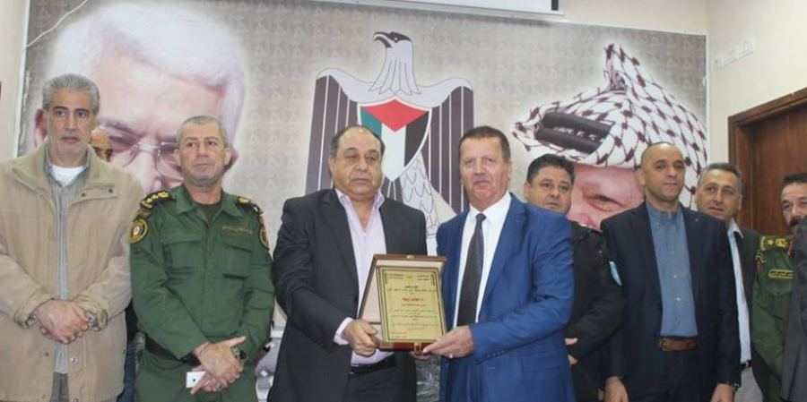 تكريم مدراء سابقين في الأجهزة الأمنية والصحة‏ في جنين