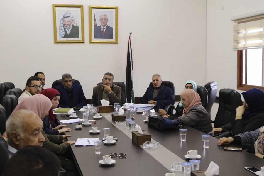  قلقيلية : لقاء تقييمي للمخيمات الصيفية.