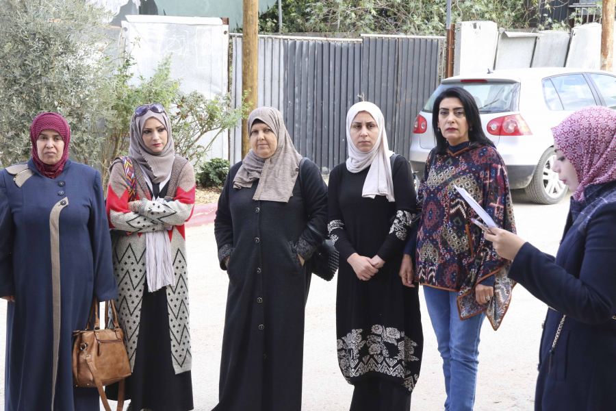  قلقيلية : وقفة تضامنية مع المرأة المقدسية، بمناسبة اليوم العالمي لمناهضة العنف ضد المرأة