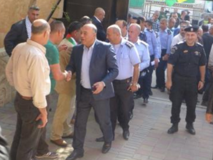  العميد جهاد المسيمي يشارك في احتفالية ذكرى اعلان الاستقلال في جنين