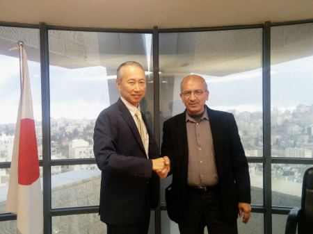 توقيع عقد منحة لإعادة تأهيل شبكة المياه في خربثا بني حارث ممول من حكومة اليابان