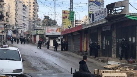 اقتحام إسرائيلي كبير لمخيم شعفاط استعدادا لتنفيذ عملية هدم واسعة