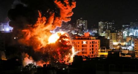 الطيران الإسرائيلي يجدد قصفه على مواقع في غزة